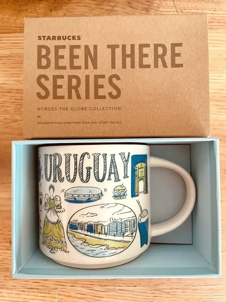 Starbucks 2018 Been There Series Uruguay 14 ounce collector coffee mug NEW - AutographsForSale.com