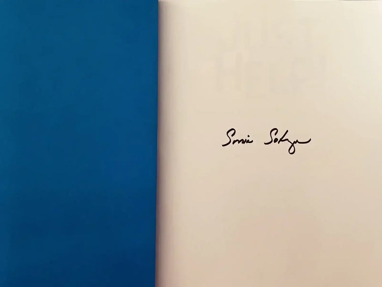 Sonia Sotomayor autographed Just Help children’s book - AutographsForSale.com