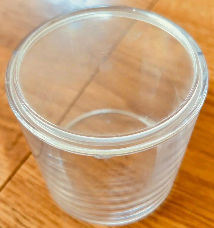 Baseball plastic tube round display case - AutographsForSale.com