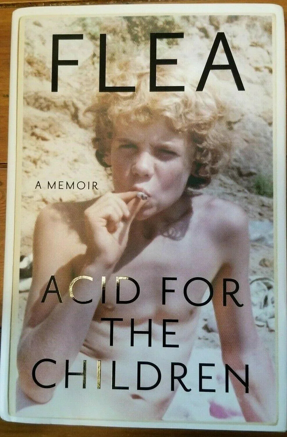 Flea autographed Acid for Children 1st edition book JSA - AutographsForSale.com