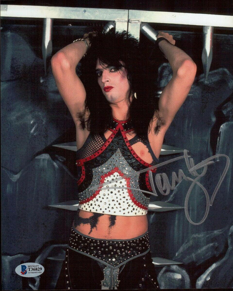 Tommy Lee autographed Motley Crue 8x10 photo BAS certified - AutographsForSale.com