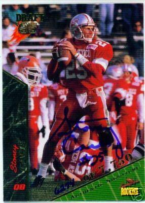 Stoney Case certified signed New Mexico Lobos 1995 Signature Rookies card - AutographsForSale.com