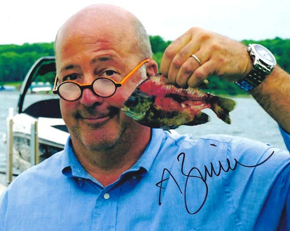 Andrew Zimmern autographed Bizarre Foods 8x10 photo - AutographsForSale.com