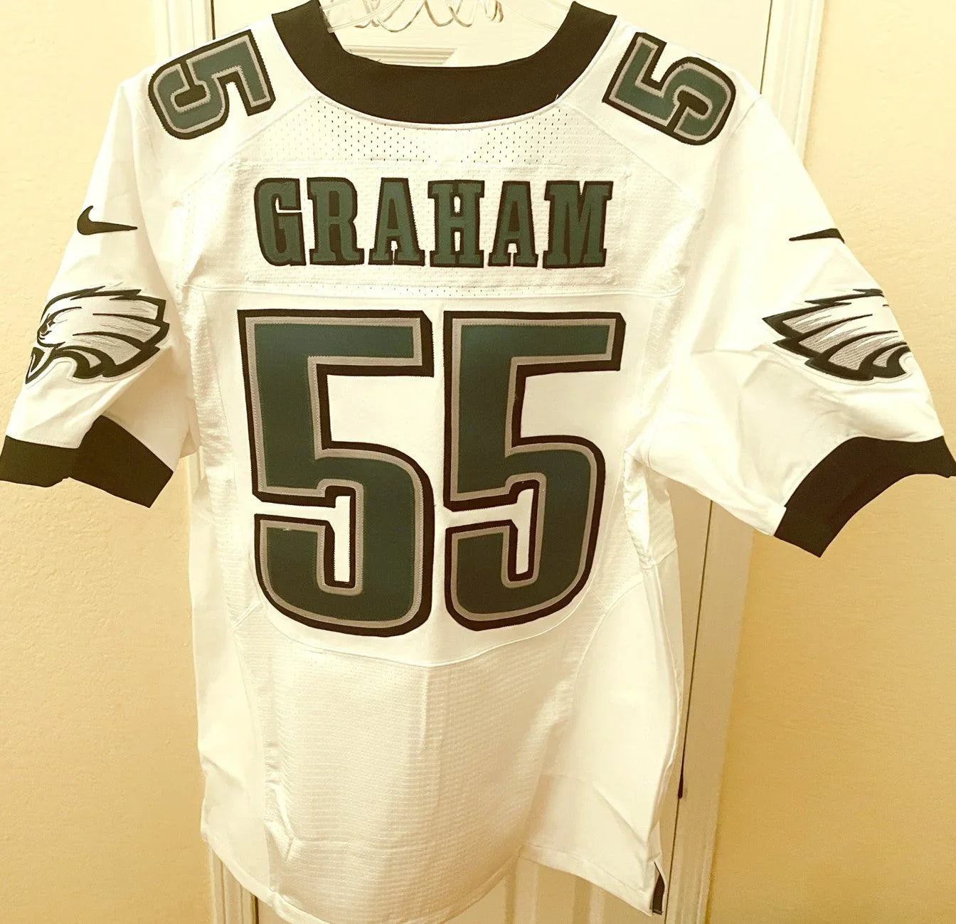Brandon Graham Philadelphia Eagles 2014 2015 2016 authentic Nike Elite jersey NEW - AutographsForSale.com