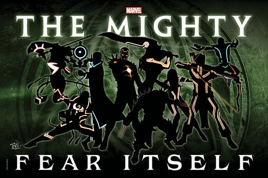 Fear Itself Mighty Worthy 24x34 Marvel Comics poster - AutographsForSale.com
