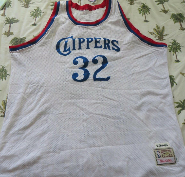 Bill Walton signed 1984-85 LA Clippers Mitchell & Ness jersey with Hall of Fame 93 JSA - AutographsForSale.com