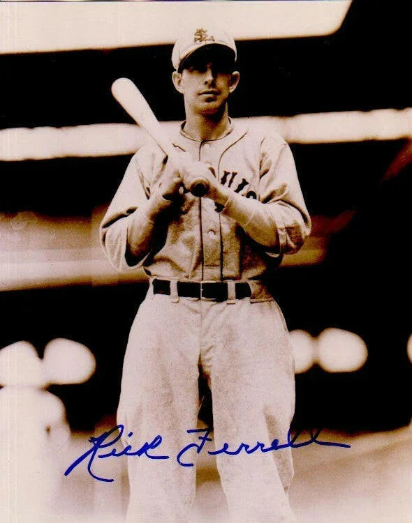 Rick Ferrell autographed St. Louis Browns 8x10 photo - AutographsForSale.com