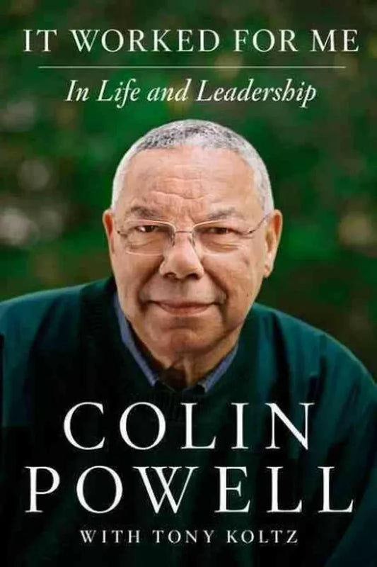 Colin Powell autographed It Worked For Me hardcover book JSA - AutographsForSale.com