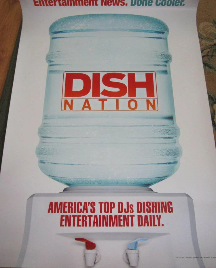 Dish Nation 2013 Comic-Con 27x40 Full Size promo poster - AutographsForSale.com