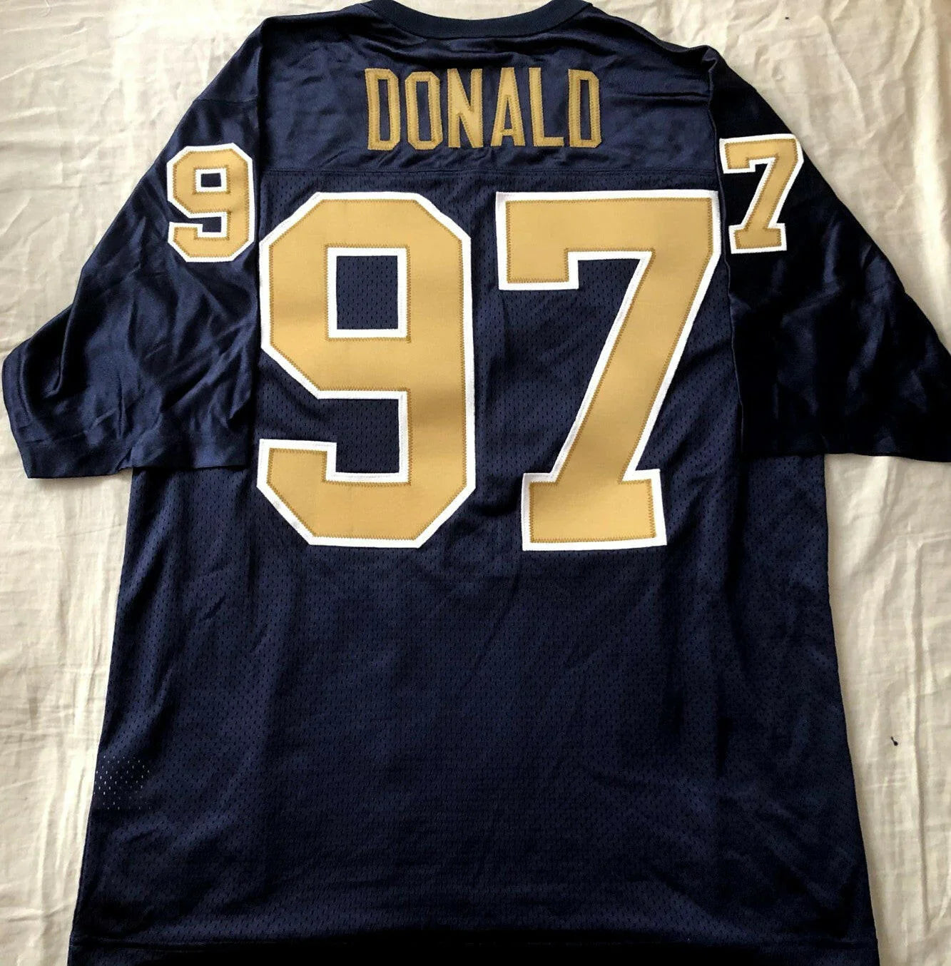 Aaron Donald Pittsburgh Panthers Nike stitched blue LARGE jersey NEW - AutographsForSale.com