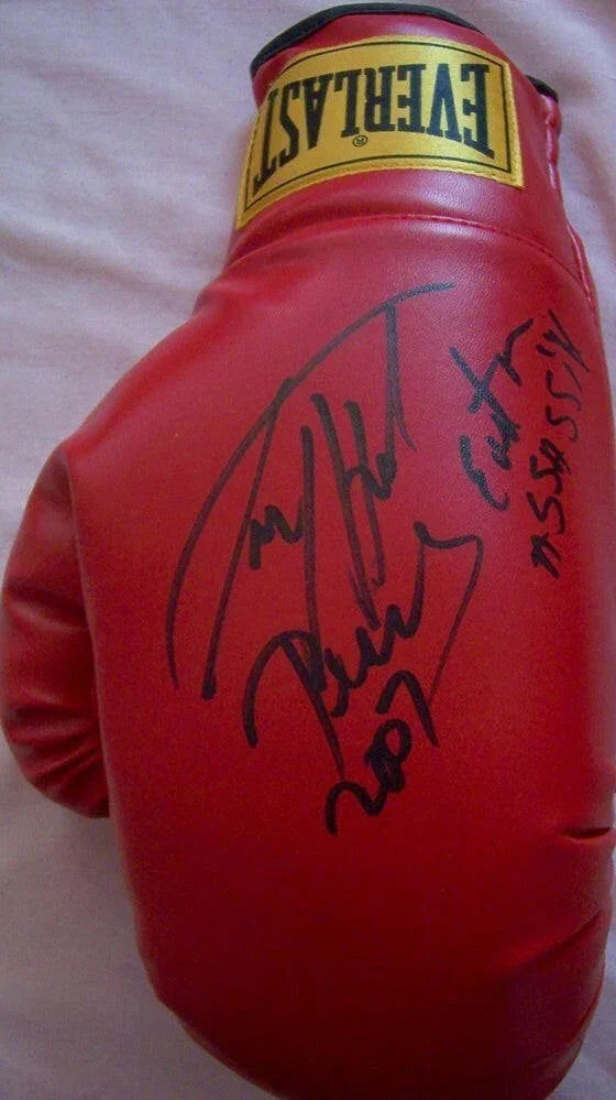 Larry Holmes signed Everlast Leather Boxing Glove w/ Easton Assassin JSA - AutographsForSale.com