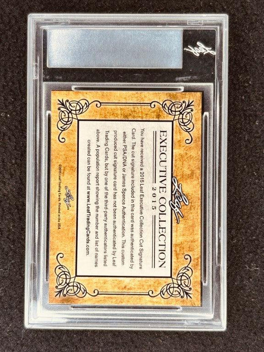 Lavar Arrington 2015 Leaf Masterpiece Cut Signature certified signed card 1/1 JSA Penn State - AutographsForSale.com