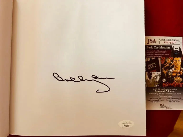 Bobby Orr signed My Story In Pictures book JSA Boston Bruins - AutographsForSale.com