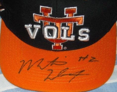 Montario Hardesty autographed Tennessee Volunteers cap or hat - AutographsForSale.com