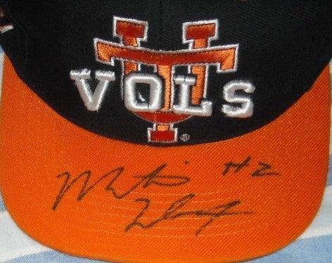 Montario Hardesty autographed Tennessee Vols cap - AutographsForSale.com