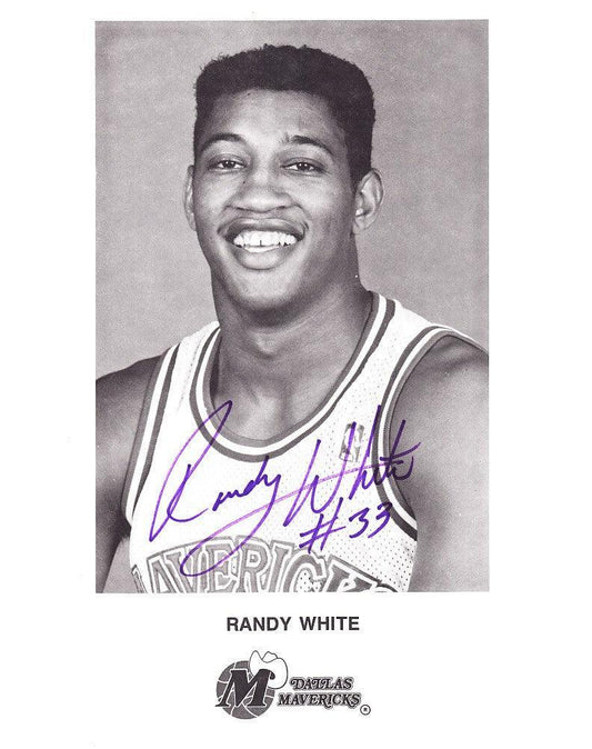 Randy White autographed Dallas Mavericks 8x10 photo - AutographsForSale.com