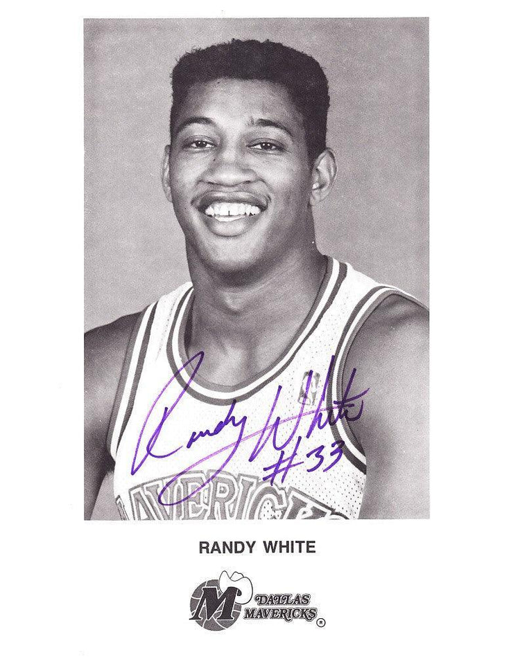 Randy White autographed Dallas Mavericks 8x10 photo - AutographsForSale.com