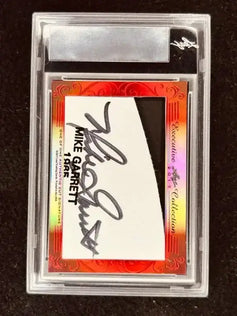 Marcus Allen & Mike Garrett 2017 Leaf Masterpiece Cut Signature card 1/1 JSA Heisman USC Trojans - AutographsForSale.com