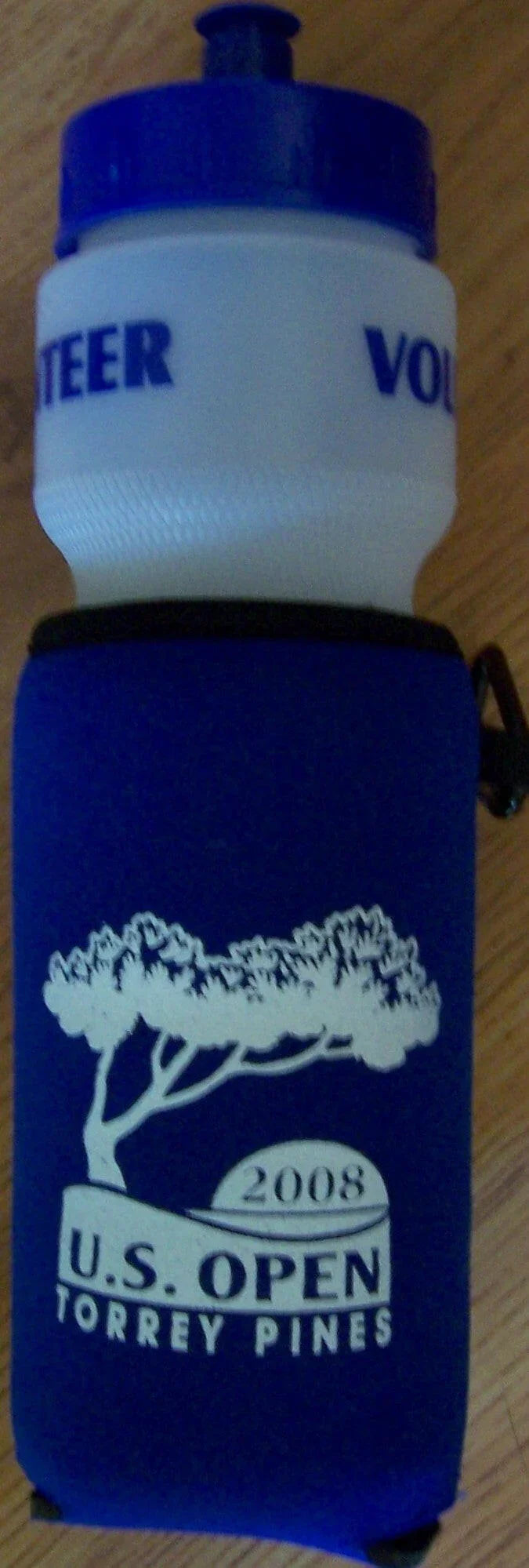 2008 US Open golf Water Bottle New Tiger Woods Wins 14th Major - AutographsForSale.com