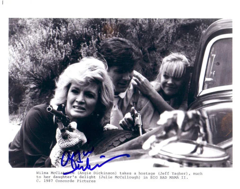 Angie Dickinson autographed Big Bad Mama 2 8x10 movie photo - AutographsForSale.com