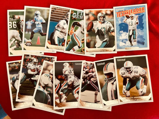 Dolphins 1993 Topps Gold partial team set Dan Marino OJ McDuffie RC - AutographsForSale.com