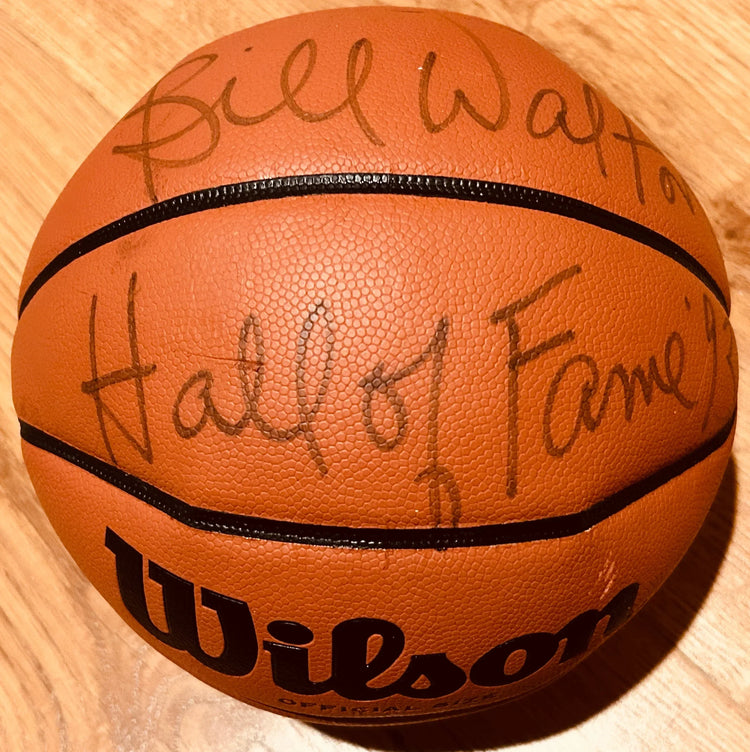 Bill Walton UCLA autographed NCAA Final 4 basketball inscribed Hall of Fame 93 JSA - AutographsForSale.com