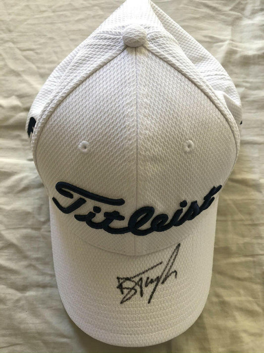 Ben Taylor signed 2020 Farmers Insurance Open used Titleist golf cap - AutographsForSale.com