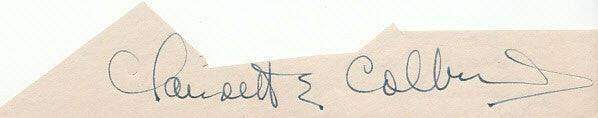 Claudette Colbert autograph cut signature (It Happened One Night) - AutographsForSale.com