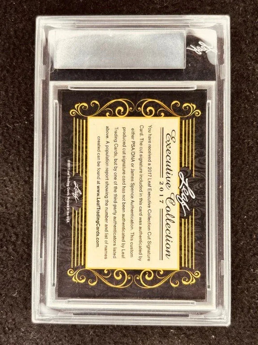 Elijah Wood 2017 Leaf Masterpiece Cut Signature certified signed card 1/1 LOTR - AutographsForSale.com