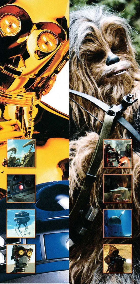 Star Wars set of 2 2015 Comic-Con bookmarks (C-3PO and Chewbacca) - AutographsForSale.com