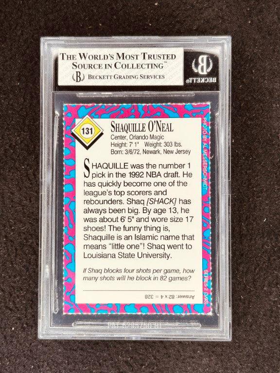 Shaquille O'Neal Orlando Magic 1993 SI for Kids card BGS 7.5 - AutographsForSale.com