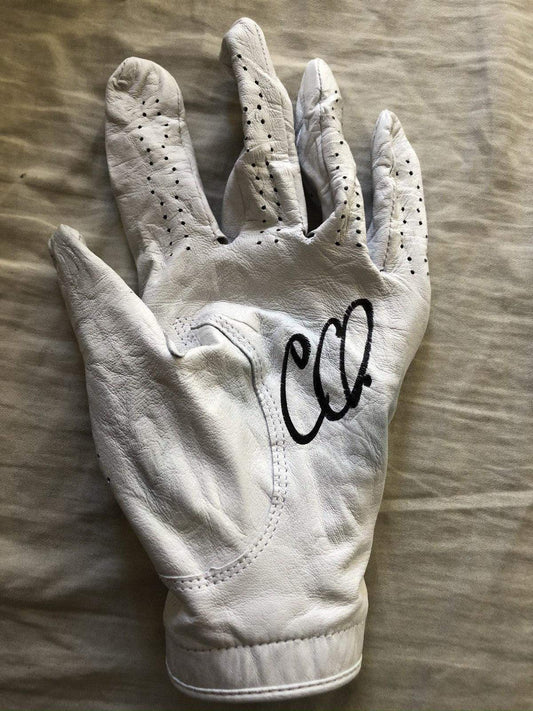 Cameron Champ signed 2020 Farmers Insurance Open used Nike golf glove - AutographsForSale.com