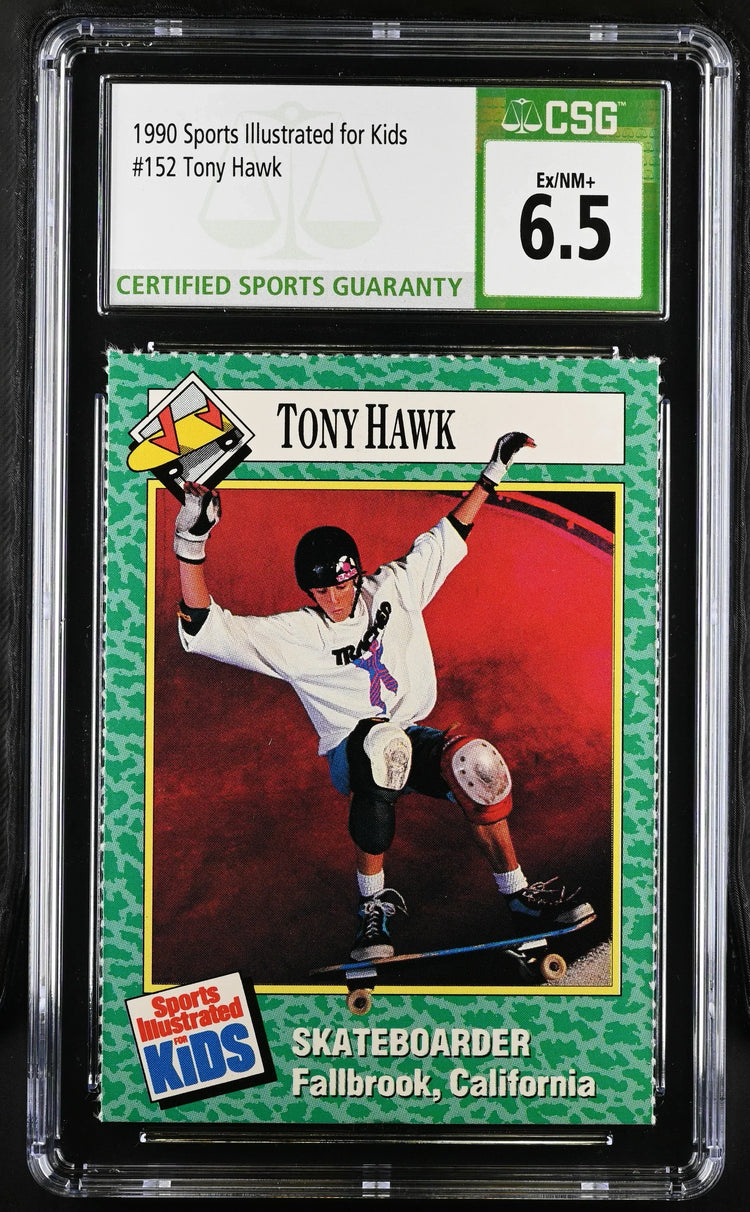 Tony Hawk 1990 SI for Kids skateboarding RC CSG 6.5 - AutographsForSale.com