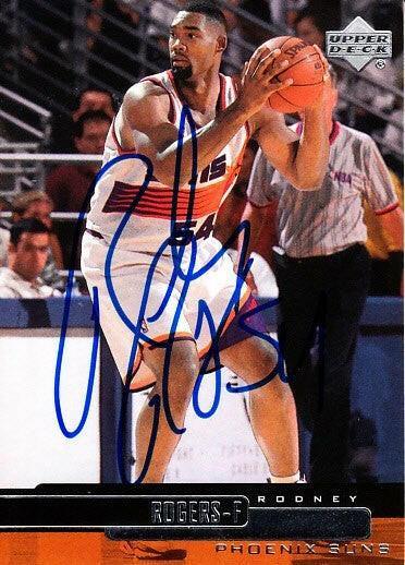 Rodney Rogers signed Phoenix Suns 1999-00 Upper Deck card - AutographsForSale.com