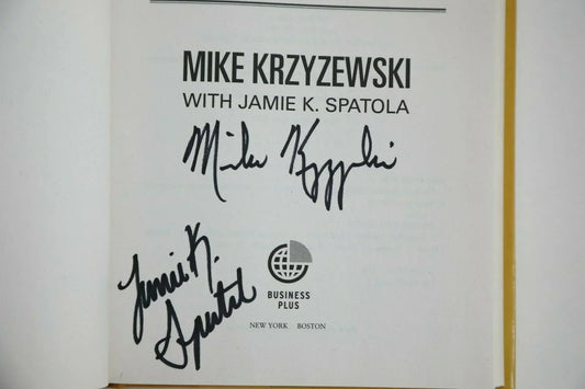 Mike (Coach K) Krzyzewski autographed The Gold standard hardcover 1st edition book - AutographsForSale.com