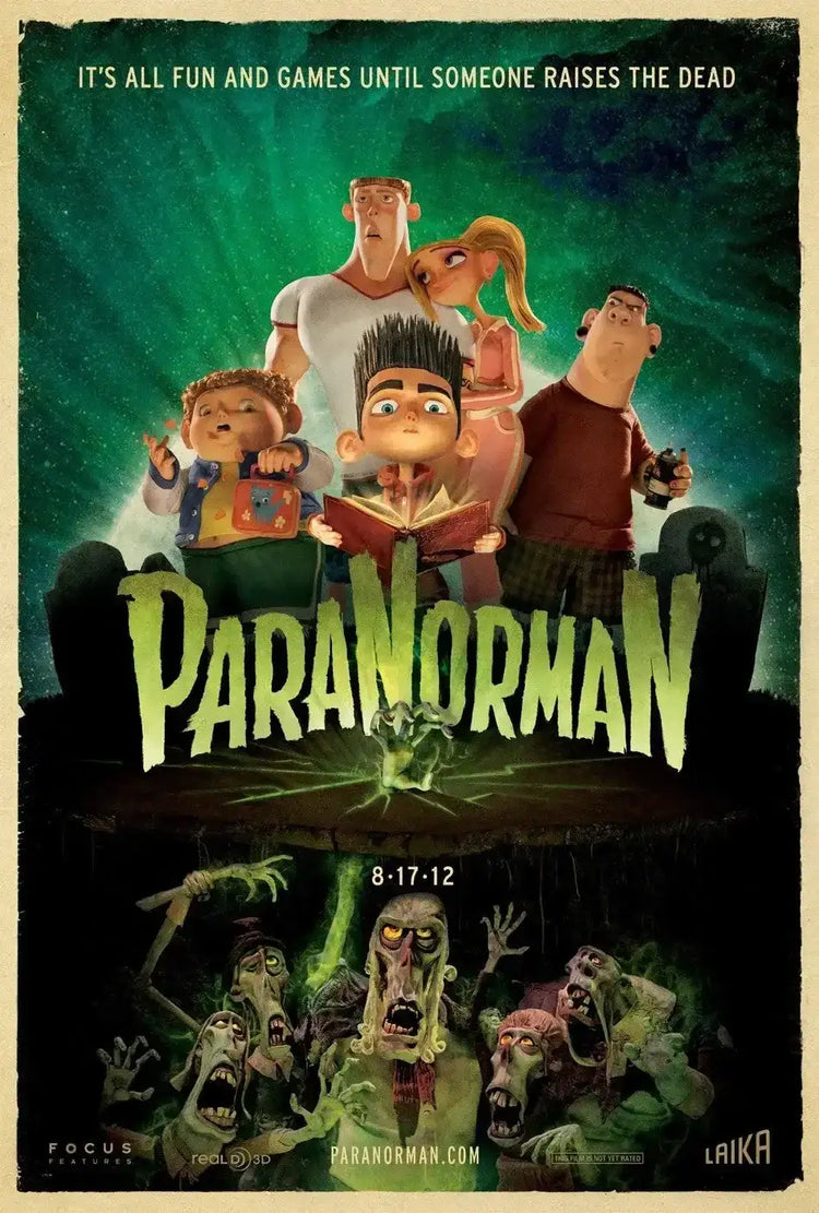 ParaNorman 2012 mini 11x17 movie poster - AutographsForSale.com