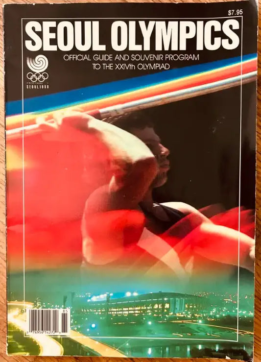 1988 Seoul Summer Olympics Guide & Souvenir Program - AutographsForSale.com