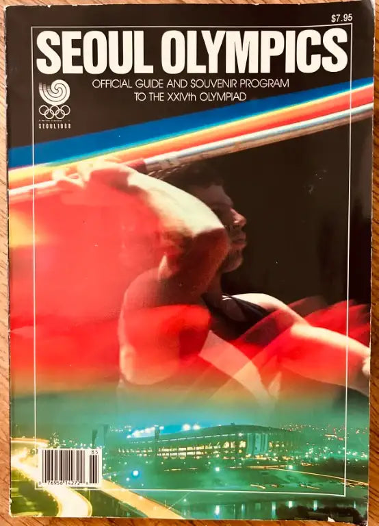 1988 Seoul Summer Olympics Guide & Souvenir Program - AutographsForSale.com