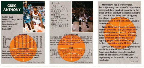 1992FrontRowPanel2 - AutographsForSale.com