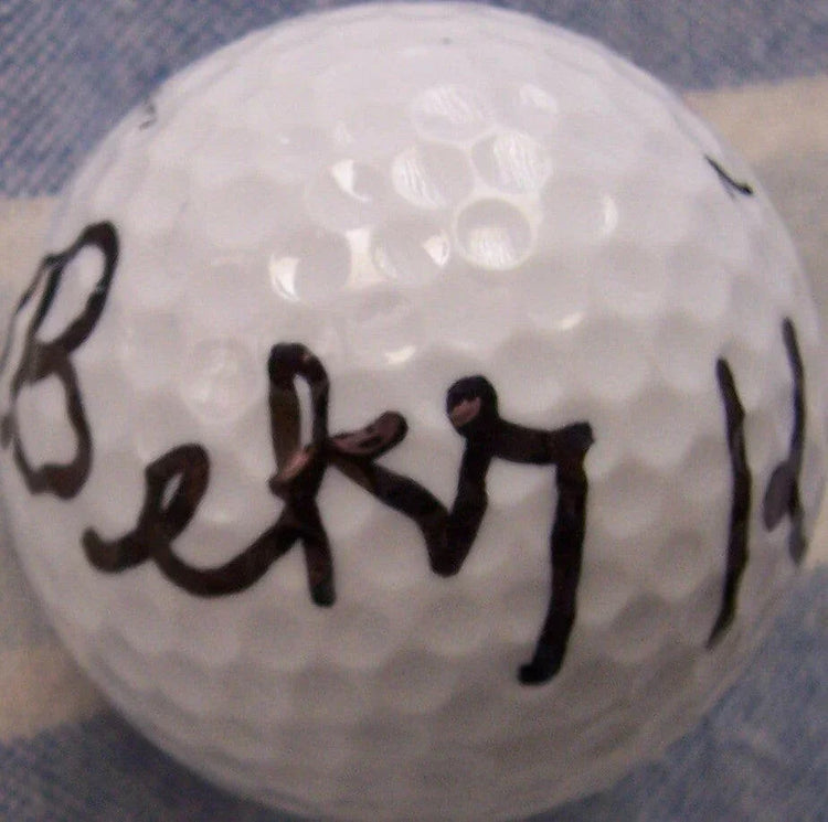 Betsy King autographed golf ball - AutographsForSale.com