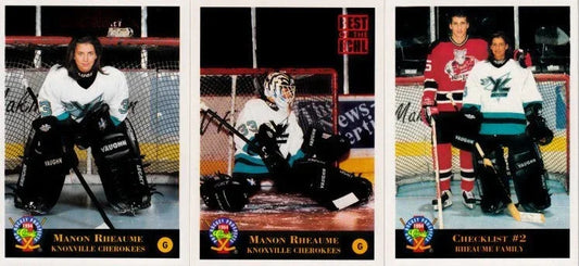 Manon Rheaume 1994 Classic Pro hockey Prospects 3 card set - AutographsForSale.com