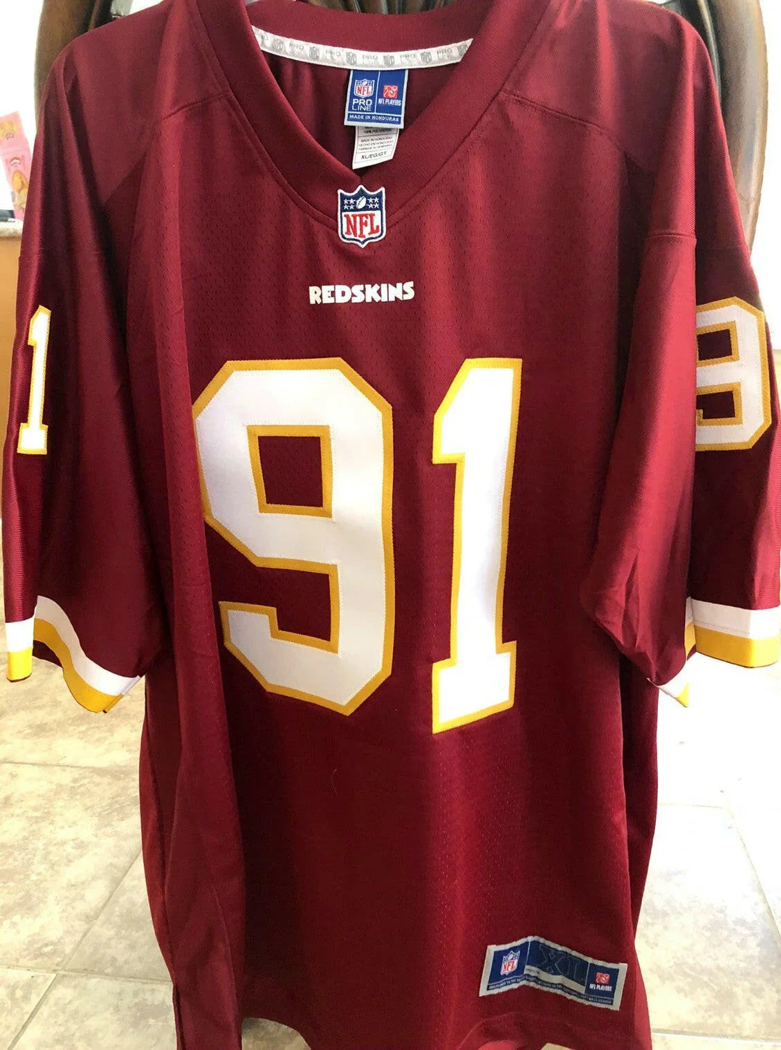 Ryan Kerrigan Washington Redskins 2011 ROOKIE NFL Pro Line stitched jersey NEW - AutographsForSale.com