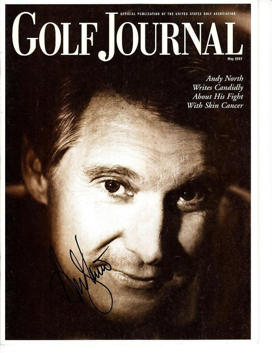 Andy North autographed 1997 Golf Journal magazine - AutographsForSale.com