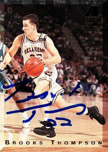 Brooks Thompson autographed Oklahoma State 1994 Classic card - AutographsForSale.com