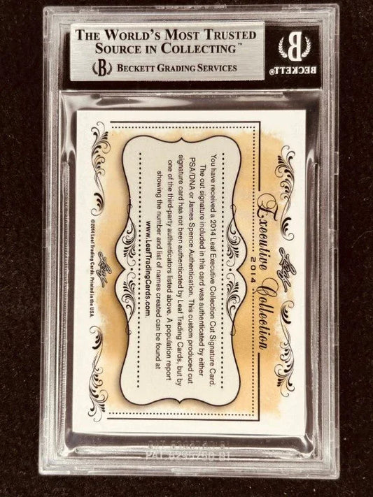 Wally Szczerbiak 2014 Leaf Masterpiece Cut Signature certified autograph card 1/1 JSA Timberwolves - AutographsForSale.com