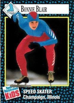 Bonnie Blair 1992 SI for Kids speed skating Rookie Card - AutographsForSale.com