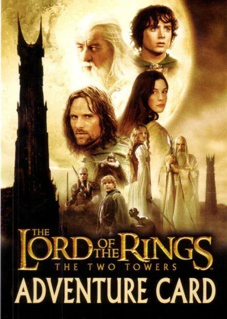 Lord of Rings Two Towers movie cast 2003 Adventure card postcard - AutographsForSale.com
