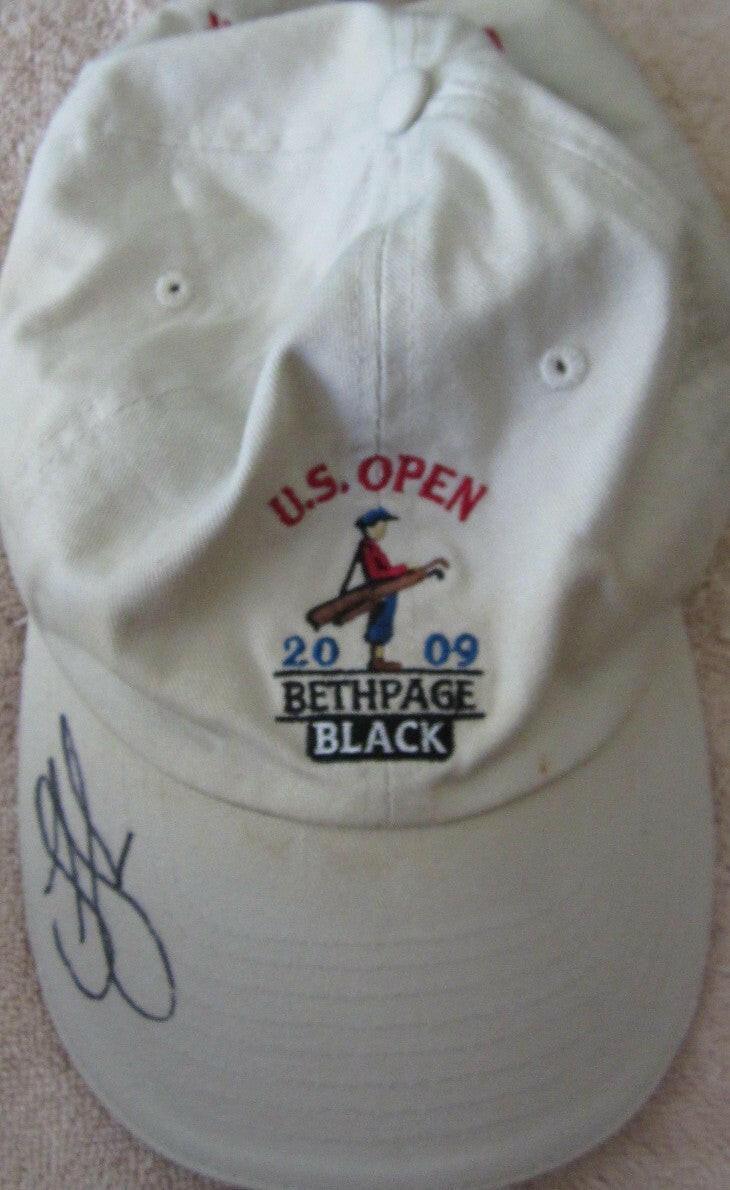 Lucas Glover autographed 2009 US Open golf cap or hat - AutographsForSale.com