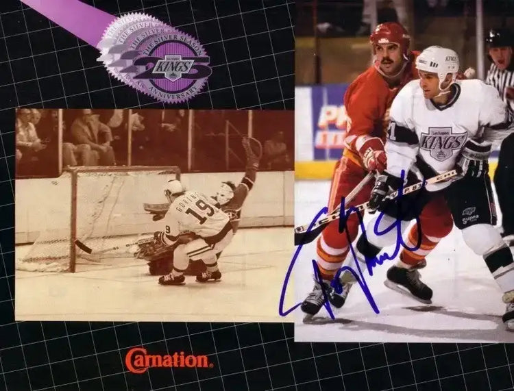Tony Granato autographed LA Kings 1992 calendar photo - AutographsForSale.com