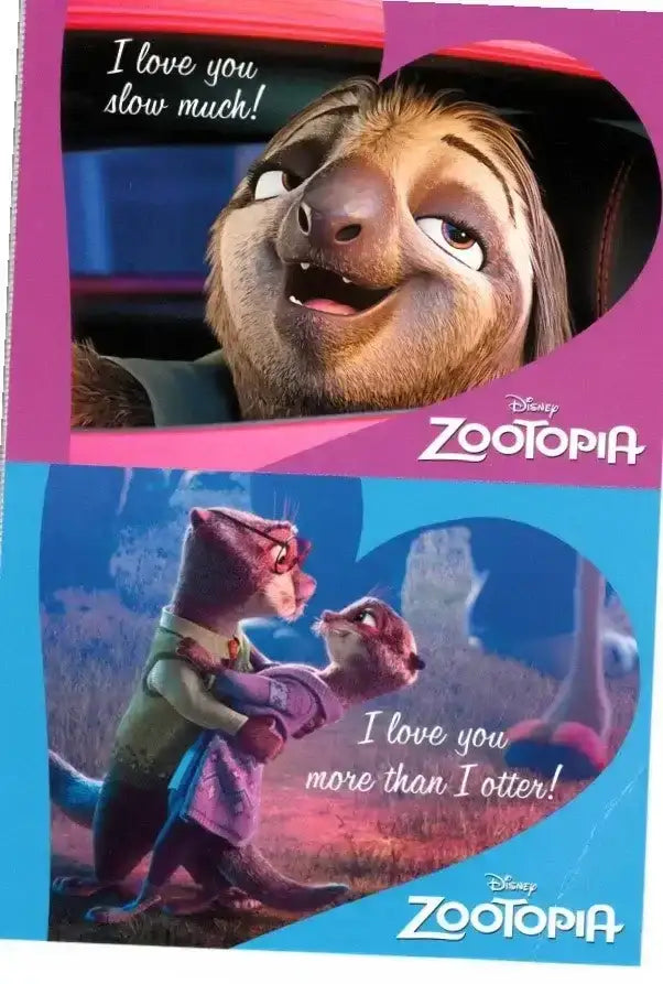 Zootopia movie set of 2 2016 Disney postcards - AutographsForSale.com